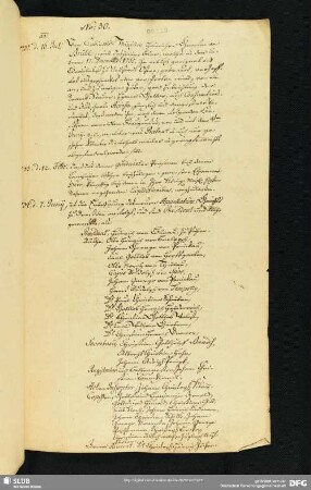 [Faszikel 23: Notizen zur Sächsischen Geschichte 1730-1743]