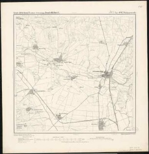 Meßtischblatt 144 : Wolmirstedt, 1873 : Wolmirstedt. - Aufn. 1858. - 1:25000. - [Berlin]: Reichsamt für Landesaufnahme, 1873. - 1 Kt.