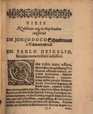 [...] Triga Disputationum De Nominibus Dei, Angelorum, Daemonum