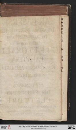 Artaxerxes : Ein Musicalisches Schauspiel Welches aus höchstem Befehl S. Churfürstl. Durchl. zu Pfaltz in der Carnevals-Zeit Anno 1751. Am Chur-Pfältzischen Hof zu Mannheim aufgeführet worden