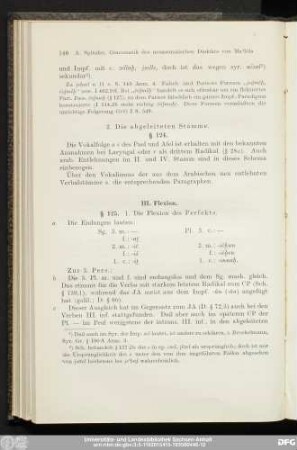 2. Abgeleitete Stämme. § 124.