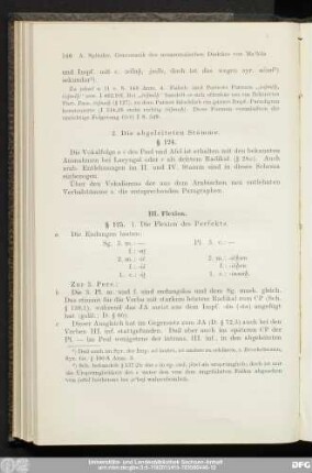 2. Abgeleitete Stämme. § 124.