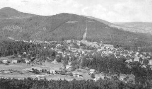 Jonsdorf. Ortsansicht, Ansichtskarte