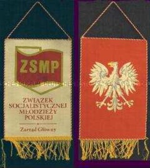 Wimpel Bündnis der Sozialistischen Jugend Polen