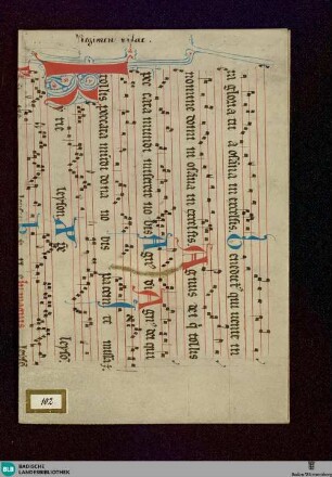 Regimen sanitatis Salernitanum - Cod. Donaueschingen 102 : [lateinisch /deutsch]