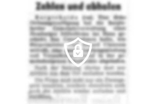 Zahlen und abholen