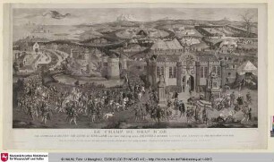 Le Champ de Drap d'Or [Die Begegnung Heinrichs VIII. und Franz I.; Le Camp du drap d'Or; Field of the Cloth of Gold]