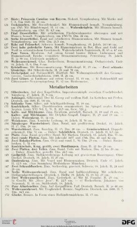 Metallarbeiten (132-167)