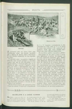 Baudelaire e a carne humana