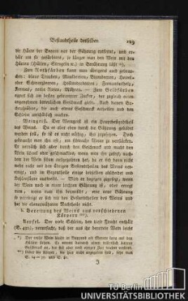 b. Bereitung des Weins aus verschiedenen Körpern.