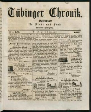595-614, 2. August (Nro. 148) - 7. August (Nro. 152)