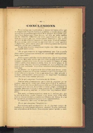 Conclusions.