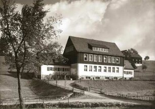 Nassau/Erzgebirge, neue Schule, Ansicht