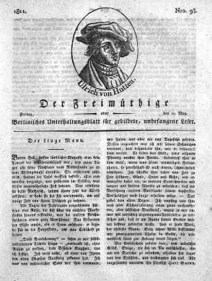 Nro. 93, Freitag, den 10. May 1811