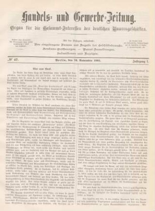 Nr. 47=19. November 1881