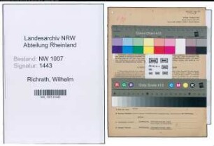 Entnazifizierung Wilhelm Richrath , geb. 28.04.1896 (Kohlenhaenbdler)