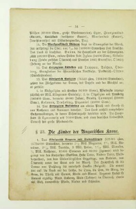 23. Die Länder der Ungarischen Krone