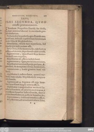 XXVI. Pars Secunda, Quod iniustè pronunciaverit.