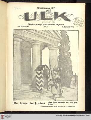 46: Ulk: illustriertes Wochenblatt für Humor und Satire