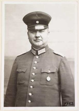 Karl Weber, Oberbrandmeister