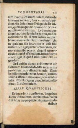 Aliae Quaestiones.