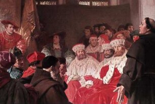 Luther auf dem Reichstag zu Worms