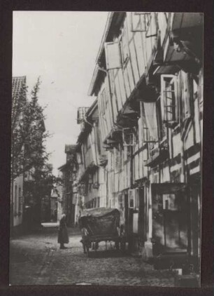 Adolfstraße. Detmold. Blickrichtung Norden. Sammlung Starke