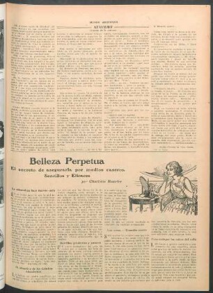 Belleza perpetua : El secreto de asegurarla por medios caseros. Sencillos y eficaces