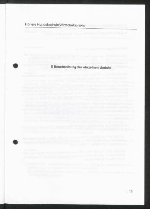 5 Beschreibung der einzelnen Module