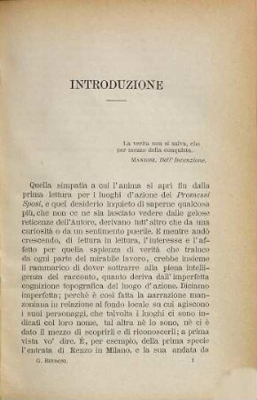La Topografia del Romanzo I Promessi Sposi : [Manzoni] Illustrata da carte topografiche, tipi e numerose vedute