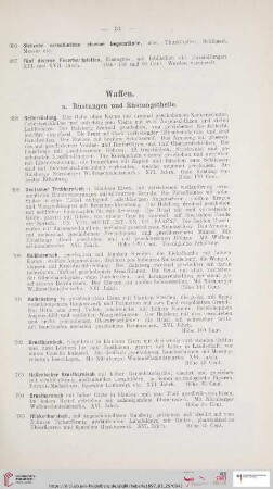 Waffen (Nr. 698 - 896)