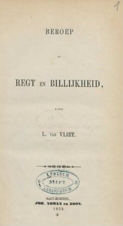 Beroep op regt en billijkheid