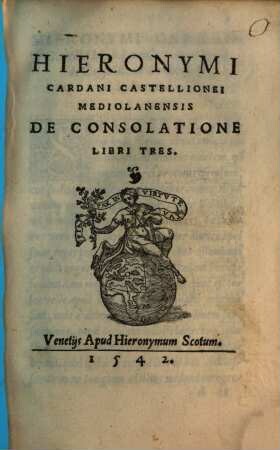 De Consolatione : libri tres