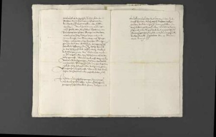Schriftwechsel zwischen Pfalzgraf Wolfgang und Herzog Christoph von Württemberg wegen Raubüberfällen auf dem Hahnenkamm, Störungen des Landfriedens sowie Auseinandersetzungen um die Herrschaft Heidenheim.