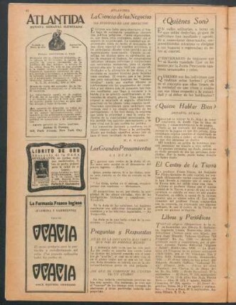 Libros y periódicos