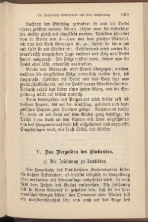 a) Die Zeichnung zu demselben.