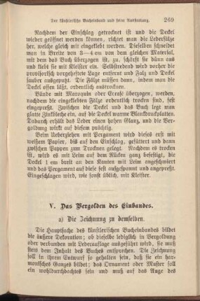 a) Die Zeichnung zu demselben.