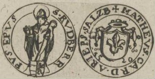 Bildnis des Sanctus Rudbertus