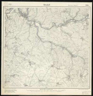 Meßtischblatt 3040 : Betzdorf, 1901 : Betzdorf. - Aufn. 1897/99. - 1:25000. - [Berlin]: Reichsamt für Landesaufnahme, 1901. - 1 Kt.