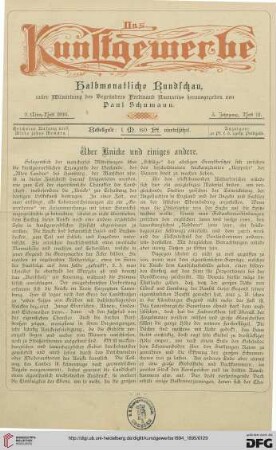 2. März-Heft 1895