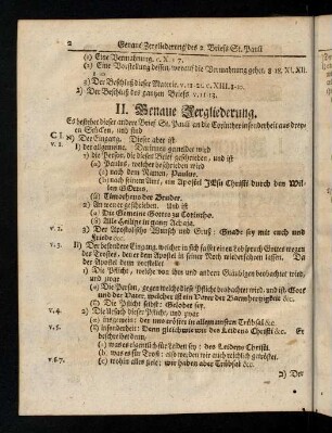2-19, II. Genaue Zergliederung