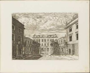 Kupferstich: Illustriss: Dni. Baronis N. Tessini Regiae Aulae Marescalli, Primariique Aedific: ...
