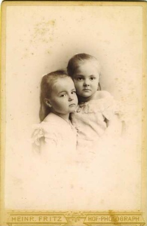 Prinzessinnen Ida und Hermine Reuss ä. L.