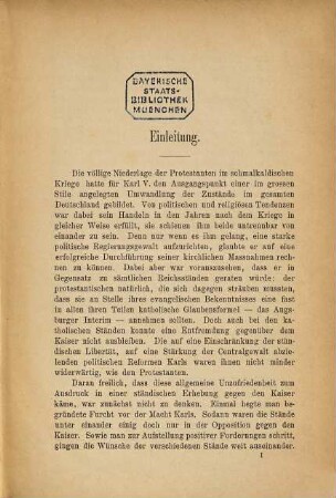 Die Verhandlungen zu Linz und Passau und der Vertrag von Passau im Jahre 1552