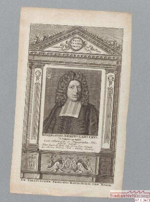 Wolfgang Moritz Endter, Nürnberger. Geb. 1. März 1653, gest. 28. Februar 1723.