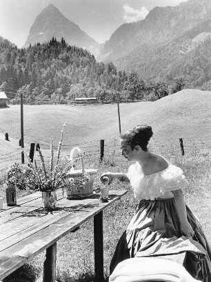 Österreich. Hex am Lugauer, einem Berg in den Ennstaler Alpen in der Steiermark
