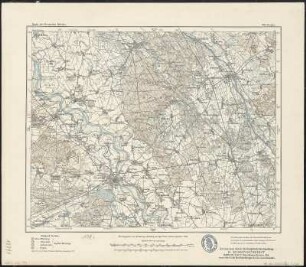 Bl. 366: Torgau, 1908 : 366 : Torgau. - Aufgenommen 1902, hrsg. 1908. - Berlin , 1908. - 1 Kt. : mehrfarb.