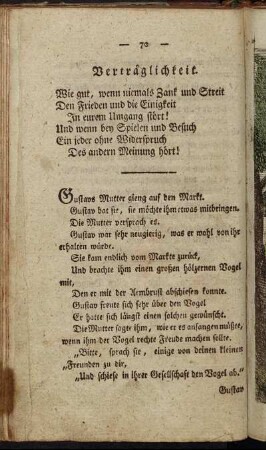 Verträglichkeit.