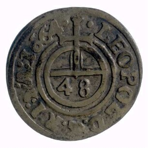 Münze, Schilling, 1664