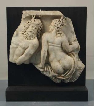 Sarkophagbruchstück, Seekentaur und Nereide